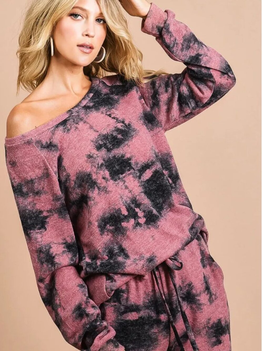 BiBi Tie Dye Jogger Set Terry